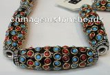 CIB35 17*60mm rice fashion Indonesia jewelry beads wholesale