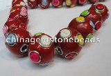 CIB350 20mm round fashion Indonesia jewelry beads wholesale