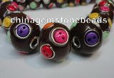 CIB351 20mm round fashion Indonesia jewelry beads wholesale