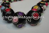 CIB352 20mm round fashion Indonesia jewelry beads wholesale