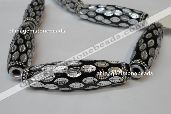 CIB36 17*60mm rice fashion Indonesia jewelry beads wholesale