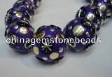 CIB366 23mm round fashion Indonesia jewelry beads wholesale