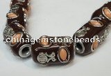 CIB369 15*25mm drum fashion Indonesia jewelry beads wholesale