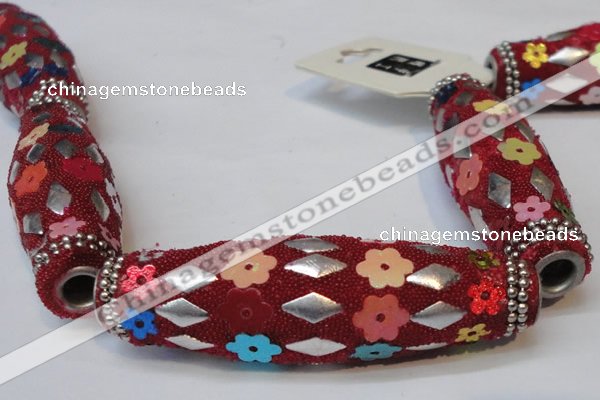 CIB38 17*60mm rice fashion Indonesia jewelry beads wholesale