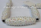 CIB39 17*60mm rice fashion Indonesia jewelry beads wholesale