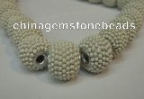 CIB390 15mm round fashion Indonesia jewelry beads wholesale