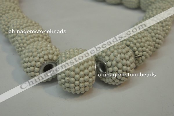 CIB390 15mm round fashion Indonesia jewelry beads wholesale