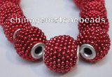 CIB391 15mm round fashion Indonesia jewelry beads wholesale