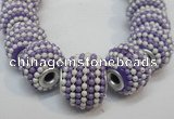 CIB394 15mm round fashion Indonesia jewelry beads wholesale
