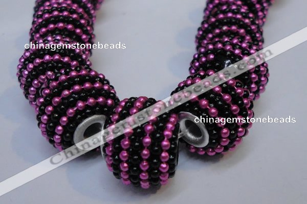 CIB395 15mm round fashion Indonesia jewelry beads wholesale