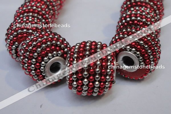 CIB403 17mm round fashion Indonesia jewelry beads wholesale