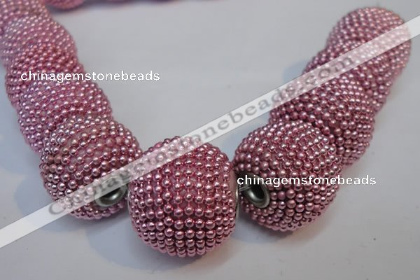 CIB410 20mm round fashion Indonesia jewelry beads wholesale