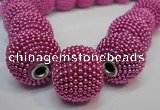 CIB411 20mm round fashion Indonesia jewelry beads wholesale