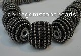 CIB415 20mm round fashion Indonesia jewelry beads wholesale