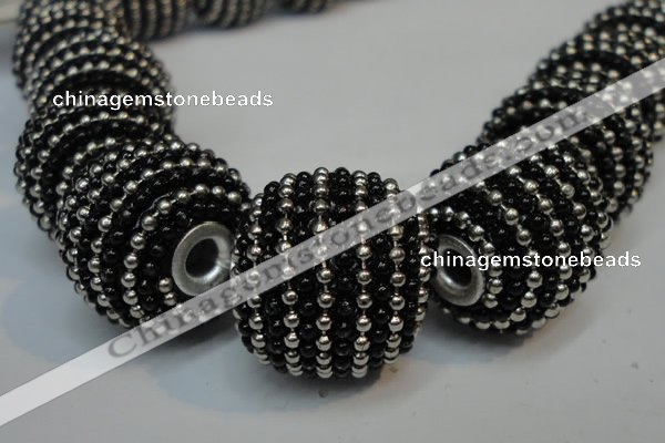 CIB415 20mm round fashion Indonesia jewelry beads wholesale