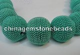 CIB419 30mm round fashion Indonesia jewelry beads wholesale