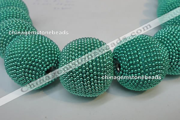 CIB419 30mm round fashion Indonesia jewelry beads wholesale