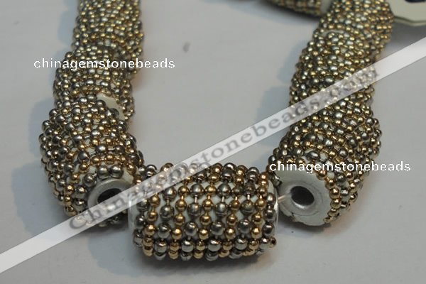 CIB435 14*21mm drum fashion Indonesia jewelry beads wholesale