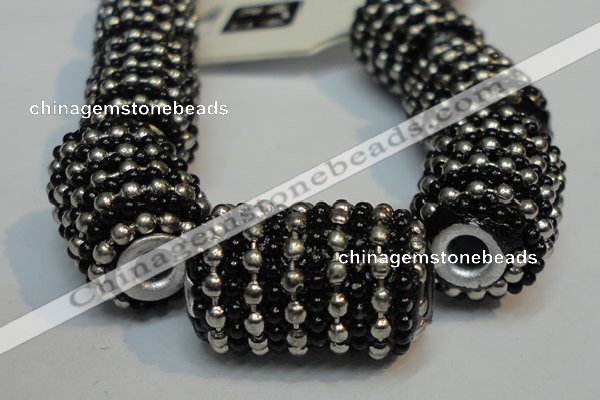 CIB437 14*21mm drum fashion Indonesia jewelry beads wholesale