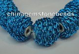 CIB445 19mm round fashion Indonesia jewelry beads wholesale