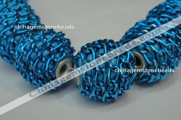 CIB445 19mm round fashion Indonesia jewelry beads wholesale