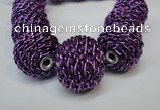 CIB452 24mm round fashion Indonesia jewelry beads wholesale