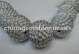 CIB455 30mm round fashion Indonesia jewelry beads wholesale