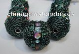 CIB461 25mm round fashion Indonesia jewelry beads wholesale