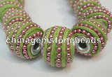 CIB471 14*14mm drum fashion Indonesia jewelry beads wholesale