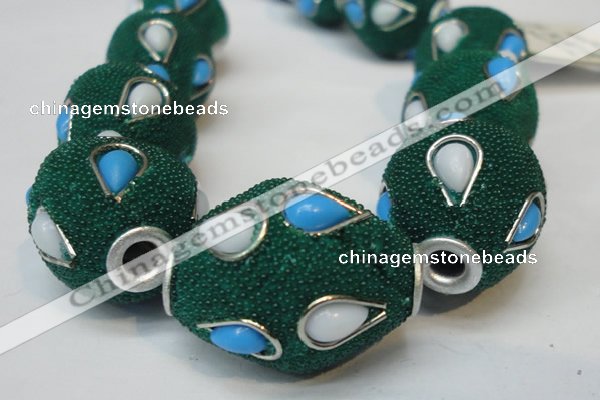 CIB491 18*23mm drum fashion Indonesia jewelry beads wholesale