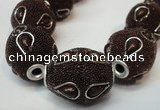 CIB493 18*23mm drum fashion Indonesia jewelry beads wholesale