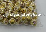 CIB525 22mm round fashion Indonesia jewelry beads wholesale