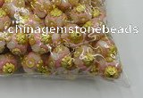 CIB532 22mm round fashion Indonesia jewelry beads wholesale