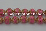 CIB548 22mm round fashion Indonesia jewelry beads wholesale