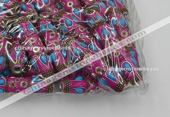 CIB566 16*60mm rice fashion Indonesia jewelry beads wholesale