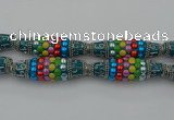 CIB587 16*60mm rice fashion Indonesia jewelry beads wholesale