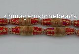 CIB605 16*60mm rice fashion Indonesia jewelry beads wholesale