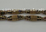 CIB612 16*60mm rice fashion Indonesia jewelry beads wholesale