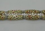 CIB615 16*60mm rice fashion Indonesia jewelry beads wholesale