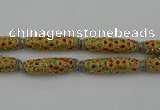 CIB617 16*60mm rice fashion Indonesia jewelry beads wholesale