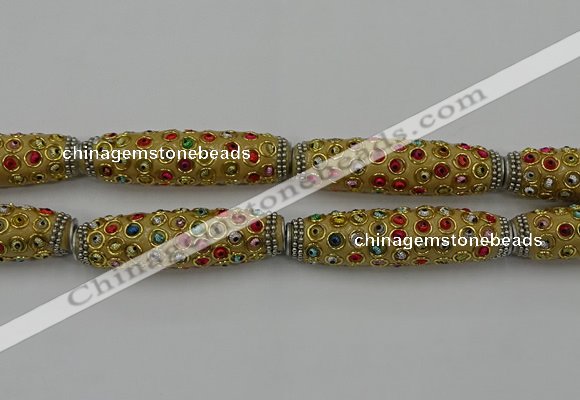 CIB617 16*60mm rice fashion Indonesia jewelry beads wholesale