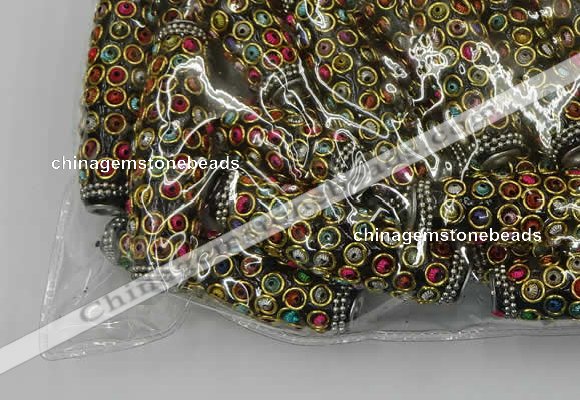 CIB628 16*60mm rice fashion Indonesia jewelry beads wholesale