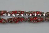 CIB648 16*60mm rice fashion Indonesia jewelry beads wholesale