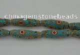 CIB650 16*60mm rice fashion Indonesia jewelry beads wholesale