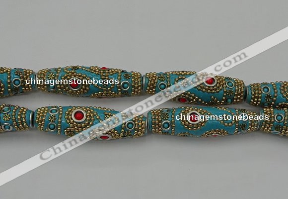 CIB650 16*60mm rice fashion Indonesia jewelry beads wholesale