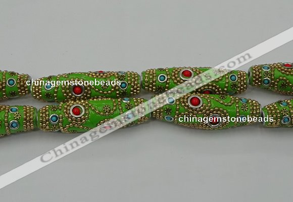CIB655 16*60mm rice fashion Indonesia jewelry beads wholesale