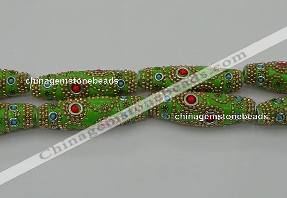 CIB655 16*60mm rice fashion Indonesia jewelry beads wholesale