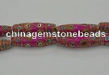 CIB664 16*60mm rice fashion Indonesia jewelry beads wholesale