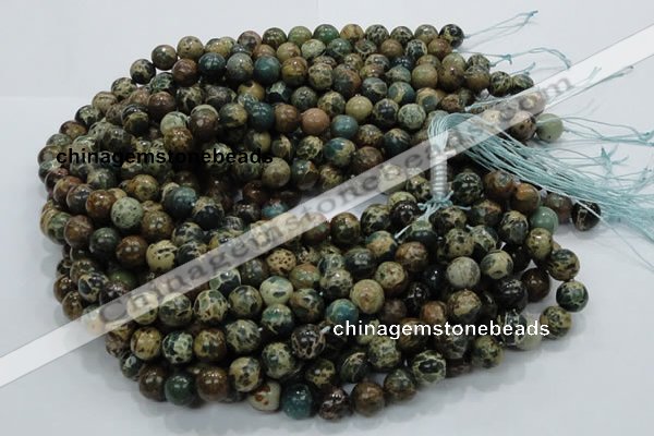 CIJ03 15.5 inches 12mm round impression jasper beads wholesale