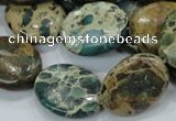 CIJ14 15.5 inches 18*25mm oval impression jasper beads wholesale